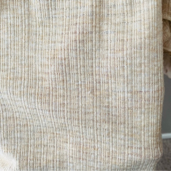 Altar'd State Long Sleeve Top Tan Sz Small - Picture 7 of 11